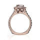 Michael M Center Stone Prong Round Engagement Ring