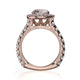 Michael M Center Stone Prong Round Engagement Ring