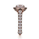 Michael M Center Stone Prong Round Engagement Ring