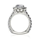Michael M Center Stone Prong Round Engagement Ring