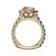 Michael M Center Stone Prong Round Engagement Ring