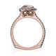 Michael M Center Stone Prong Round Engagement Ring