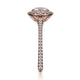 Michael M Center Stone Prong Round Engagement Ring