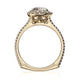 Michael M Center Stone Prong Round Engagement Ring