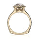 Michael M Center Stone Prong Round Engagement Ring