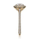 Michael M Center Stone Prong Round Engagement Ring