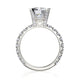Michael M Prong Round Engagement Ring