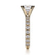 Michael M Prong Round Engagement Ring
