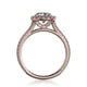 Michael M Center Stone Prong Round Engagement Ring