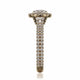 Michael M Center Stone Prong Round Engagement Ring