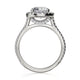 Michael M Center Stone Prong Round Engagement Ring