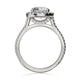 Michael M Center Stone Prong Round Engagement Ring