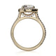 Michael M Center Stone Prong Round Engagement Ring