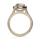 Michael M Center Stone Prong Round Engagement Ring