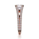 Michael M Prong Round Engagement Ring