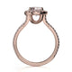 Michael M Prong Round Engagement Ring