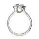 Michael M Prong Round Engagement Ring