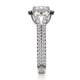 Michael M Prong Round Engagement Ring