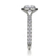 Michael M Prong Round Engagement Ring