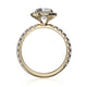 Michael M Prong Round Engagement Ring