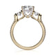 Michael M Center Stone Prong Round Engagement Ring