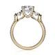 Michael M Center Stone Prong Round Engagement Ring