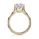 Michael M Bezel Princess Engagement Ring