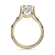 Michael M Bezel Princess Engagement Ring