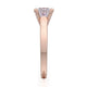 Michael M Prong Princess Engagement Ring