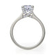 Michael M Prong Princess Engagement Ring