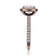 Michael M Halo Cushion Engagement Ring