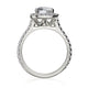 Michael M Halo Cushion Engagement Ring