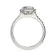 Michael M Prong Round Engagement Ring