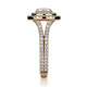 Michael M Prong Round Engagement Ring
