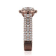 Michael M Prong Round Engagement Ring
