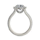 Michael M Prong Round Engagement Ring
