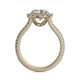 Michael M Prong Round Engagement Ring