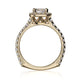 Michael M Prong Cushion Engagement Ring