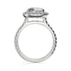 Michael M Prong Round Engagement Ring
