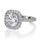 Michael M Prong Round Engagement Ring