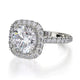 Michael M Prong Round Engagement Ring