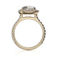 Michael M Prong Round Engagement Ring