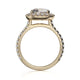 Michael M Prong Round Engagement Ring