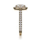 Michael M Prong Round Engagement Ring