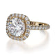 Michael M Prong Round Engagement Ring