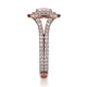 Michael M Prong Round Engagement Ring