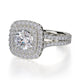 Michael M Prong Round Engagement Ring