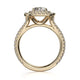 Michael M Prong Round Engagement Ring