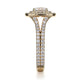 Michael M Prong Round Engagement Ring