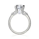 Michael M Prong Round Engagement Ring